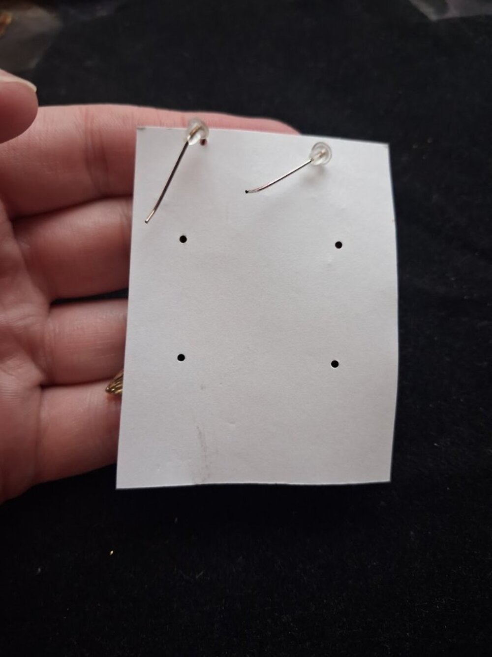 Unique dangle earrings - Picture 2 of 3